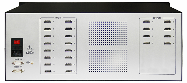 16進(jìn)8出HDMI矩陣