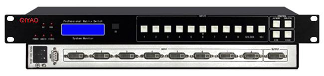 自動8進(jìn)1出DVI切換器