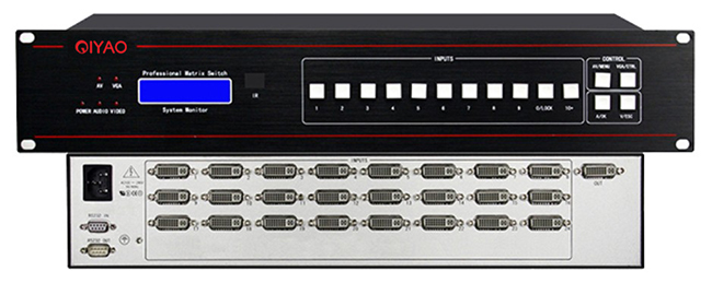 自動24進(jìn)1出DVI切換器