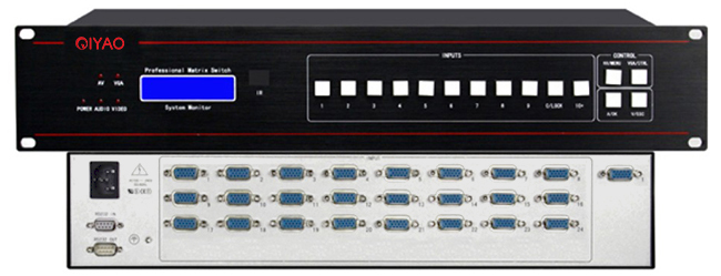 24進1出自動VGA切換器