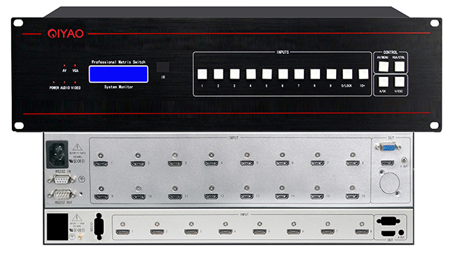 無縫24進1出HDMI切換器-音頻分離